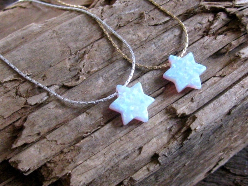 opal necklace gold necklace Jewish necklace Jewish jewelry 14k gold filled chain Star of David necklace Star of David opal jewelry