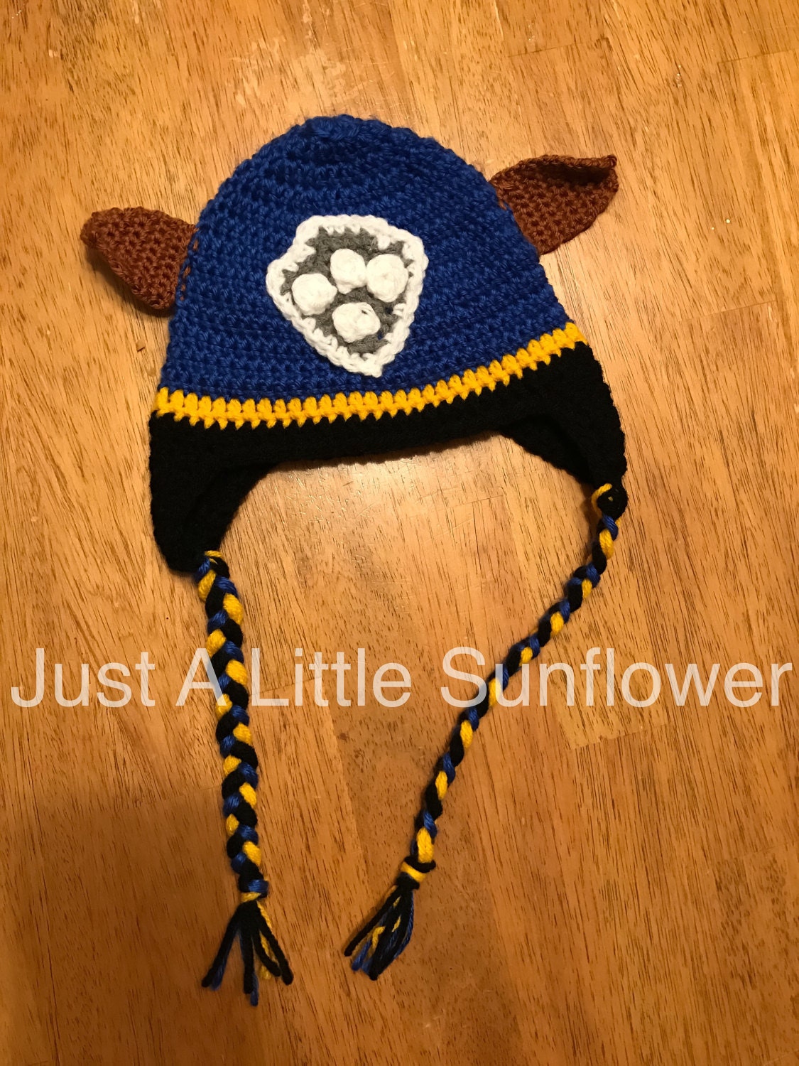 PATTERN ONLY Crochet Chase Paw Patrol 
