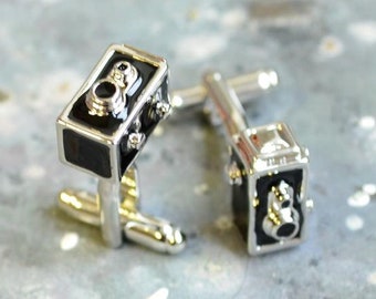 Flexaret Cufflinks/ Camera Cufflinks/ Cuff Links/ Cufflinks for men/ Mens Gifts /Men's Cuff Links & Accessories/ Camera lovers gift/ Camera