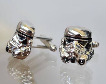 Star Wars Cufflinks, Cufflinks, Gift Mens, Cuff Links, Accessories, Cufflinks Jewelry, Silver Tone CuffLinks, Fathers day, Gifts for Him