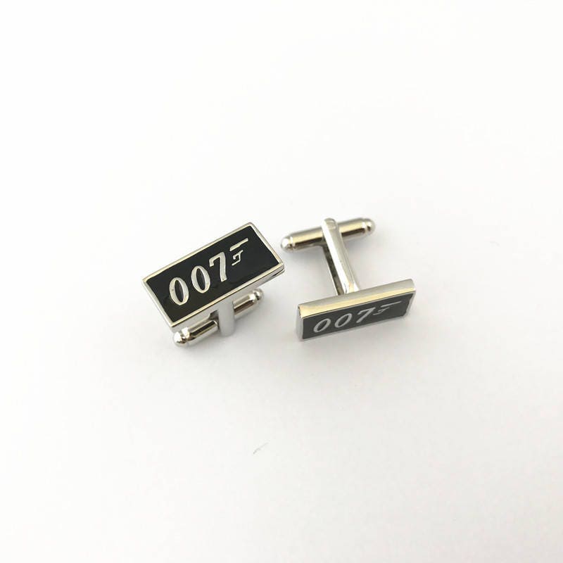 007 James Bond Cufflinks Bond Cufflinks Gift Mens Cuff Etsy