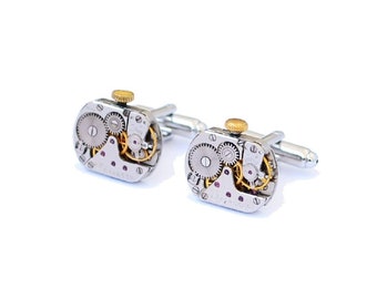 Manschettenknöpfe & Krawattennadeln-Cuff Links-Steampunk Manschettenknöpfe-Steampunk Schmuck-Herren Manschettenknöpfe-Manschettenknöpfe-viktorianischen Schmuck-Manschettenknöpfe-Hochzeitsgeschenk