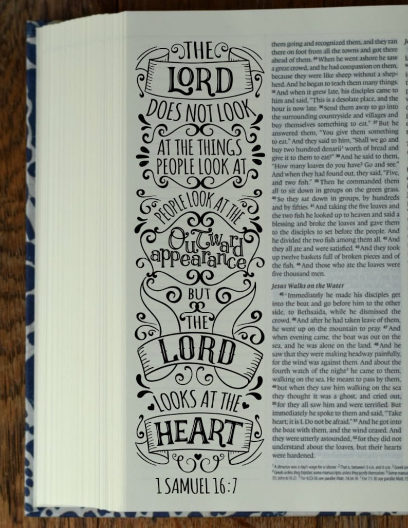 SAMUEL 4 Bible journaling printable templates, illustrated christian faith bookmarks, black and white bible verse prayer journal stickers image 4