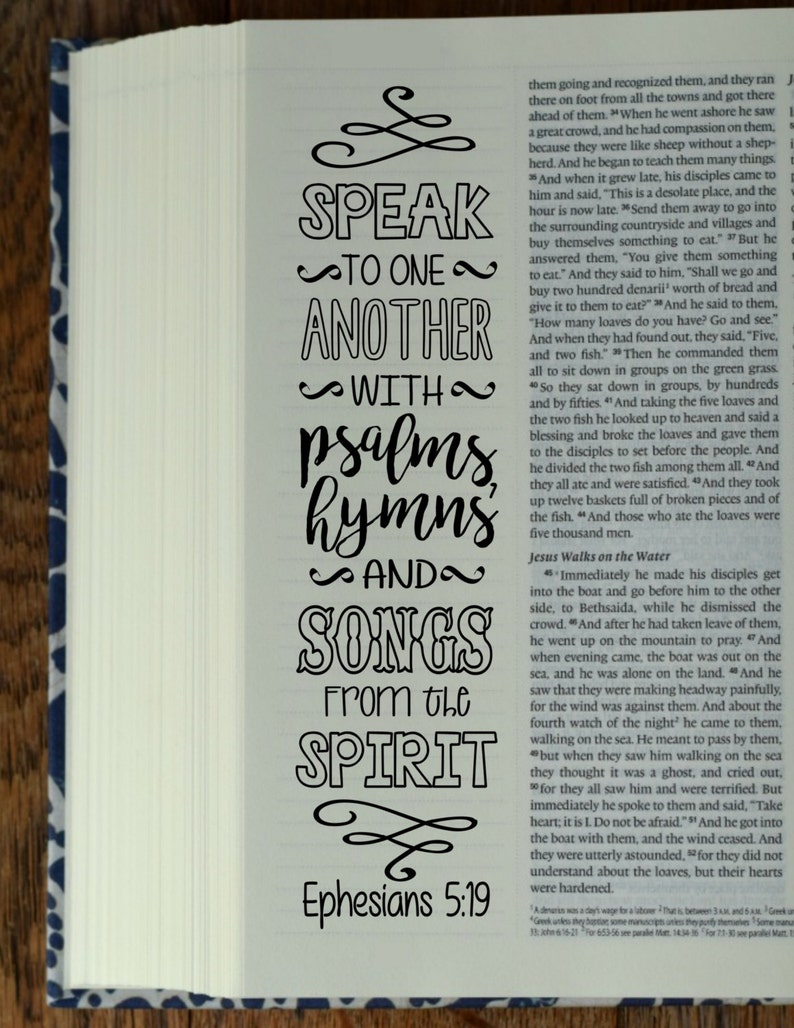 4 bible journaling stencils printable templates illustrated etsy