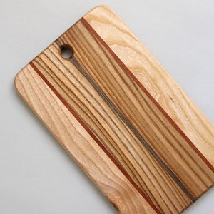 Wooden Cutting Board Rectangular For Kitchen Ash & Elm image 9