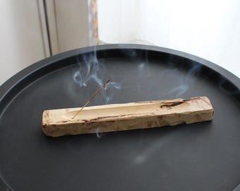 Porta incienso de madera Quemador de incienso de madera de arce