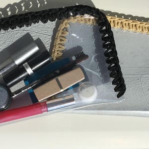 Étui beauté, Étui au crochet, Étui pvc, Étui à sac de beauté