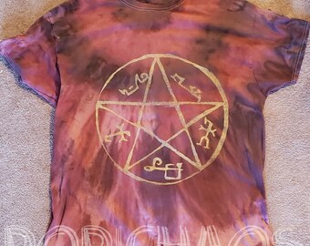 Devil's Trap Tie Dye XL T-Shirt