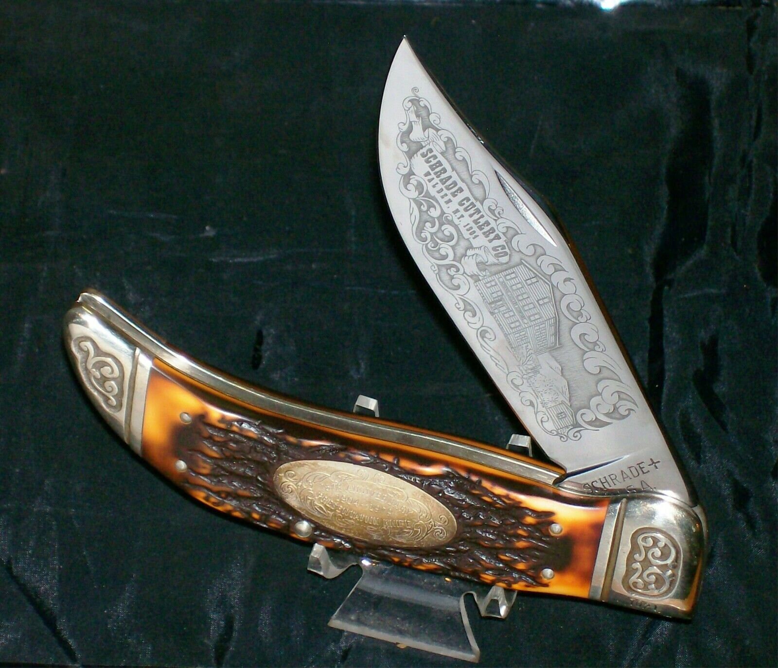 Vintage 1979 Schrade USA 275 Anniversary Clasp knife with Etsy