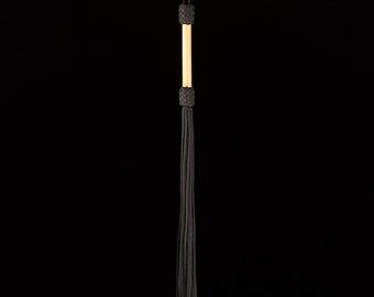WhipWorks Flogger, High Quality Paracord Flogger with 36x18" Lashings and a 10" Handle, ready to ship!