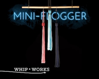 Custom Mini-Flogger, made to your exact preferences, Paracord Mini Flogger with Tons of Color Options