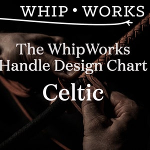 Celtic Handle Pattern for a 16 Plait Paracord Bullwhip by WhipWorks