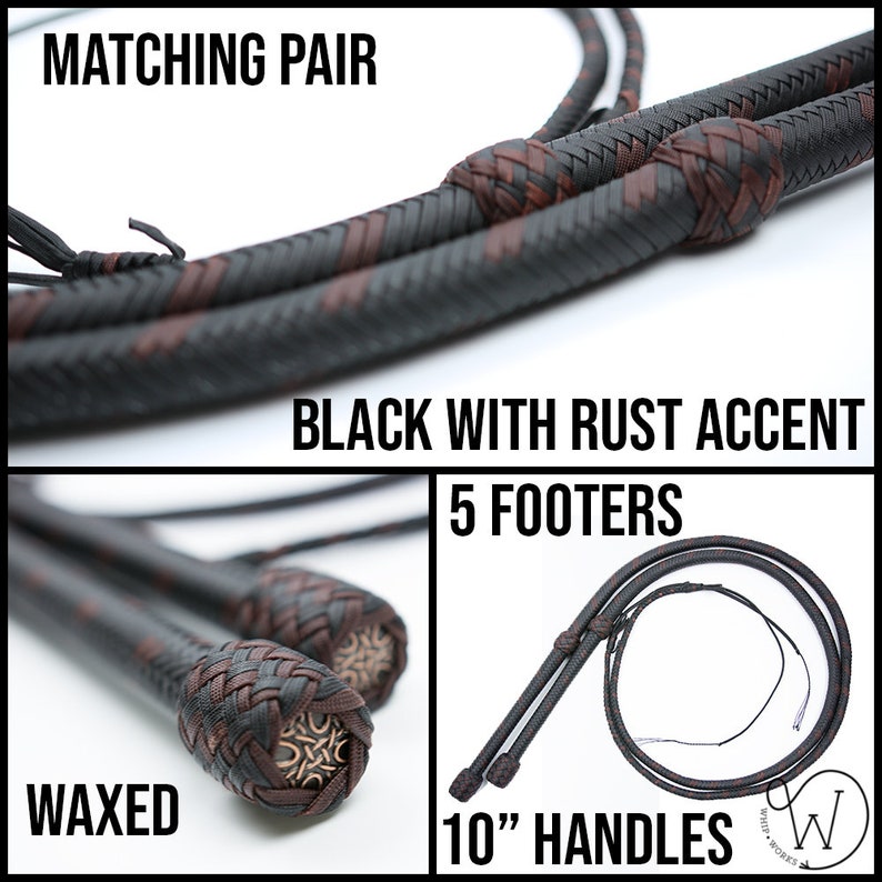 Custom 6 Foot Paracord Bullwhip 16 Plait Etsy