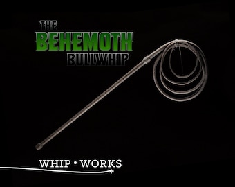 The Behemoth Bullwhip, a unique, heavy style Paracord Bullwhip