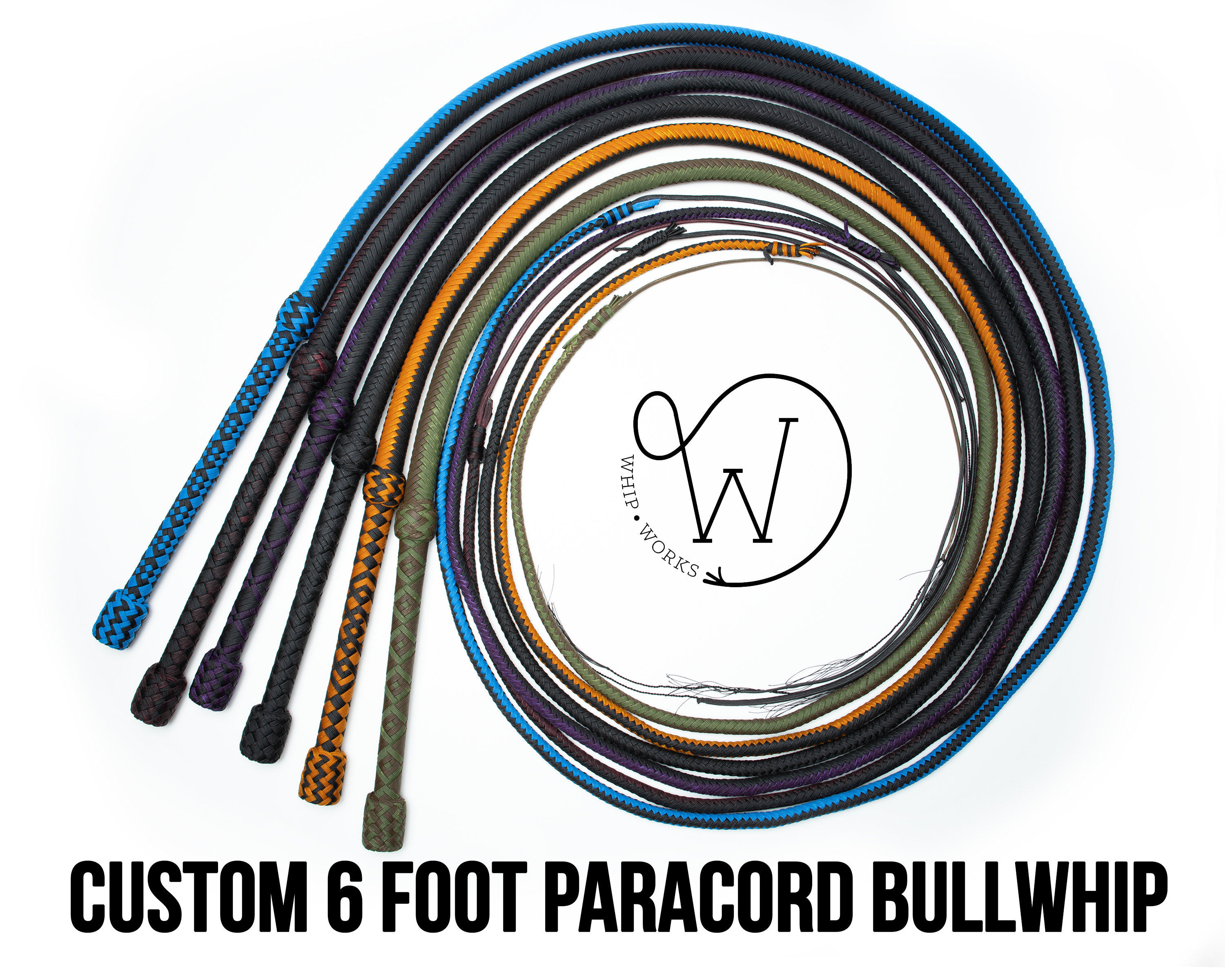 Foot Paracord Bullwhip 16 Plait - Etsy