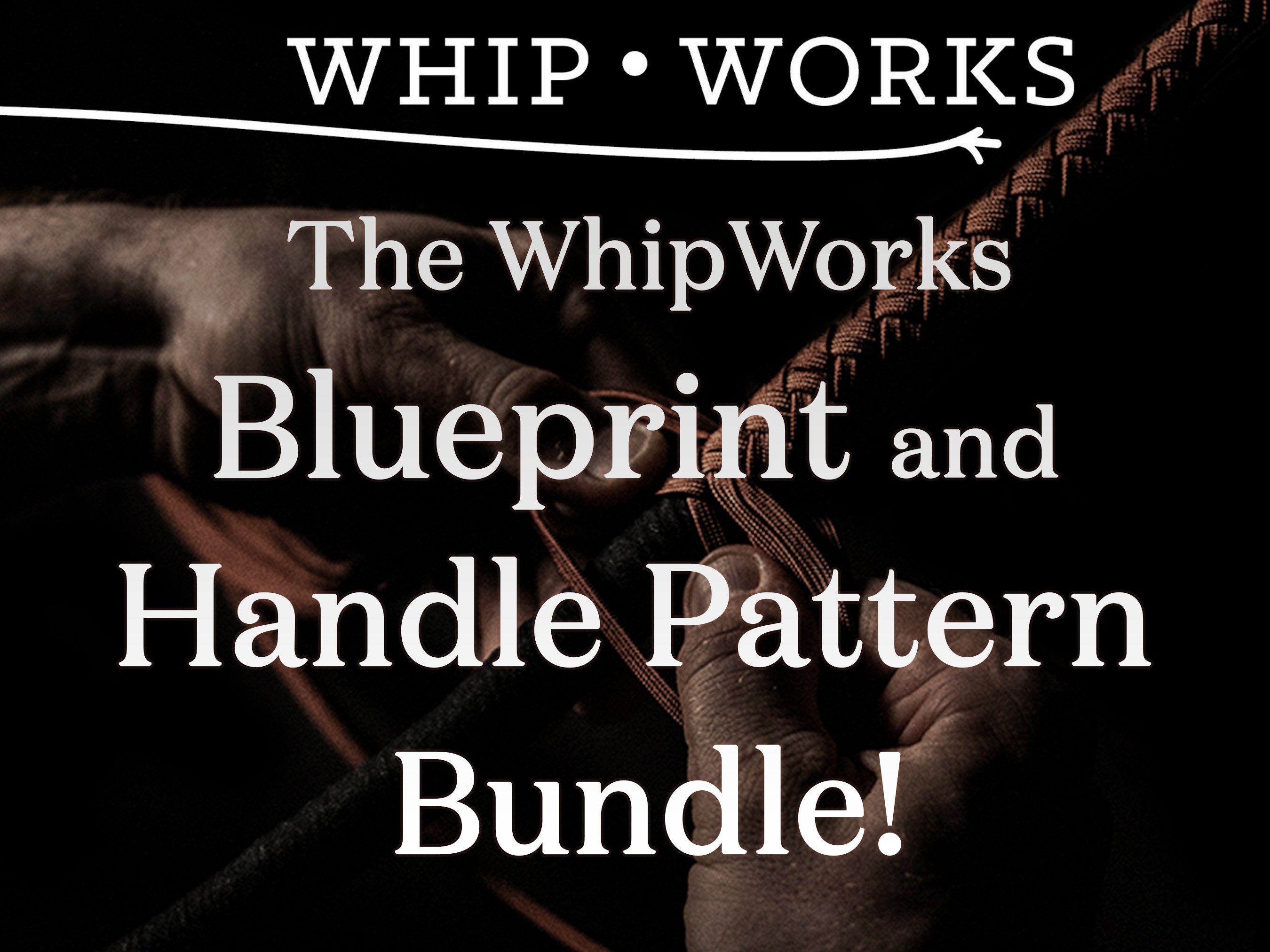 The WhipWorks Bullwhip Blueprint and Handle Design Bundle