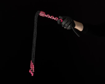 Cat o' 9 Tails, High Quality Paracord Flogger with 20" Lashings and a 10" Handle, ready to ship!