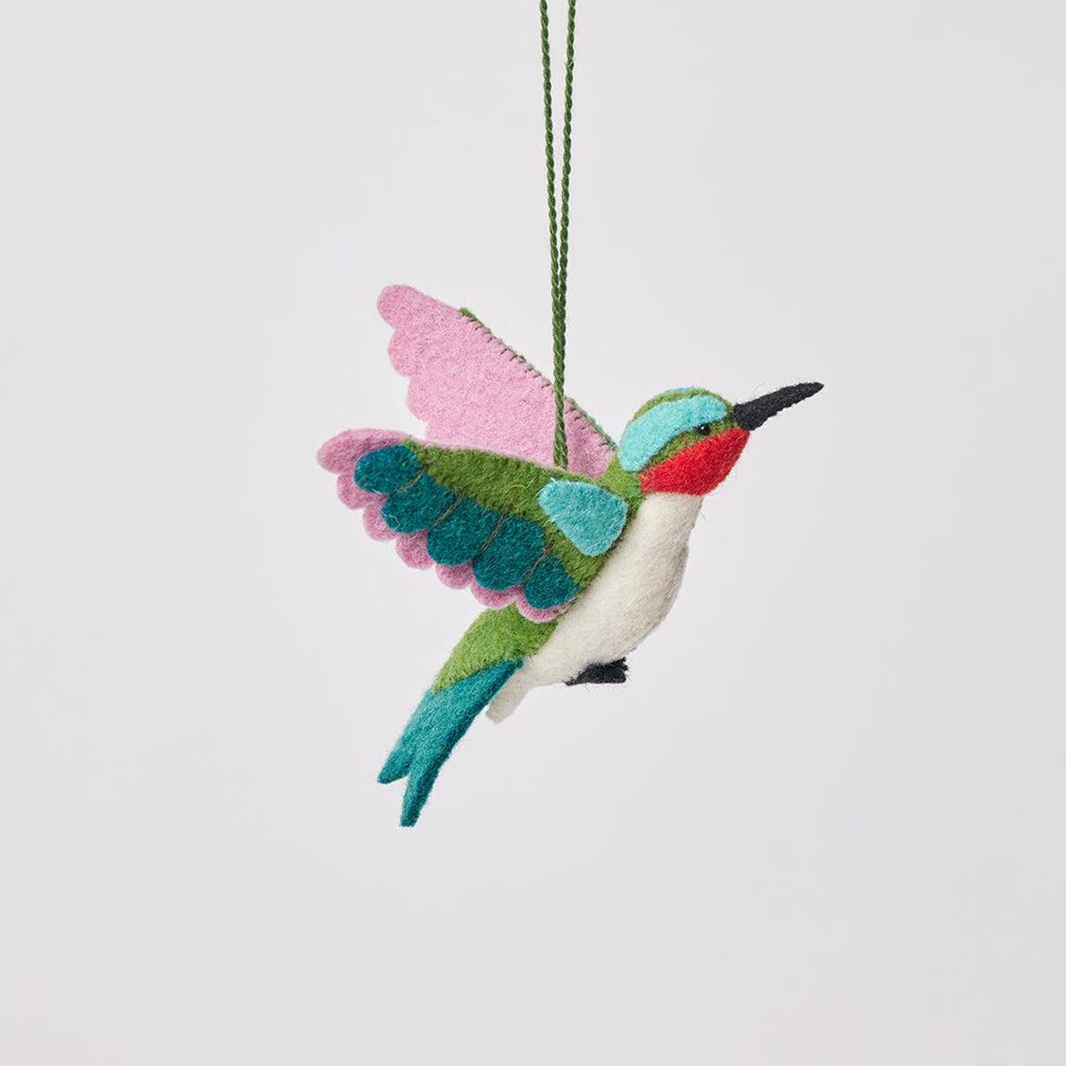 Migrator Hummingbird Ornament, Hand Felted Bird Ornament, Handmade Spring Charm - Etsy