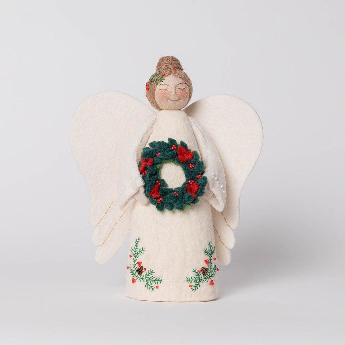 Yuletide Angel Christmas Tree Topper