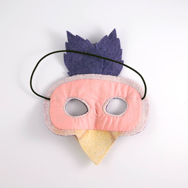 Carnival Dance Toucan Mask Felt Toucan Mask Felt Children/'s Mask