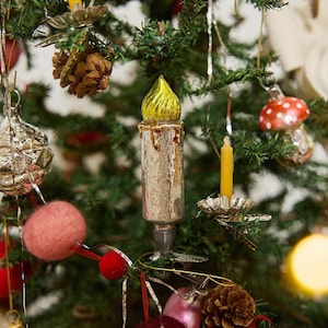 Vintage Clip on Candle Ornaments - Etsy
