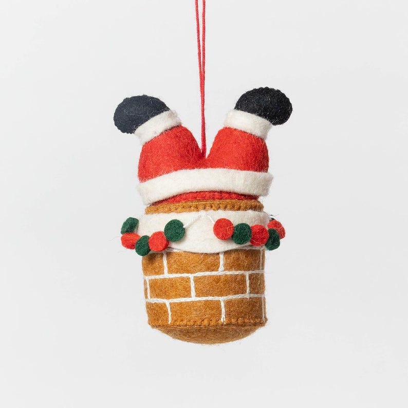 Craftspring Chimney Santa Ornament - Thumbnail 2