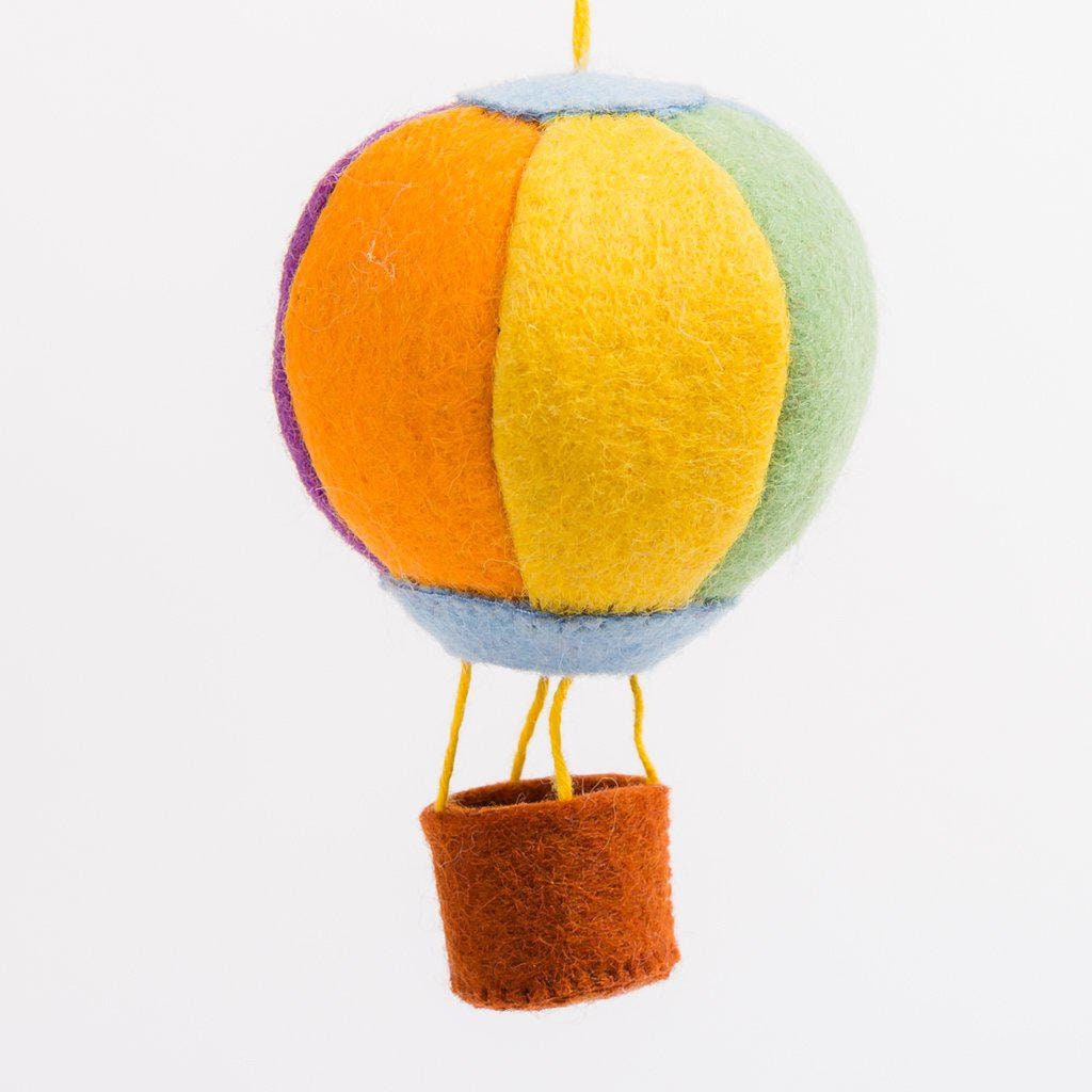 Felt Hot Air Balloon Ornament up and Away Hot Air Balloon Etsy