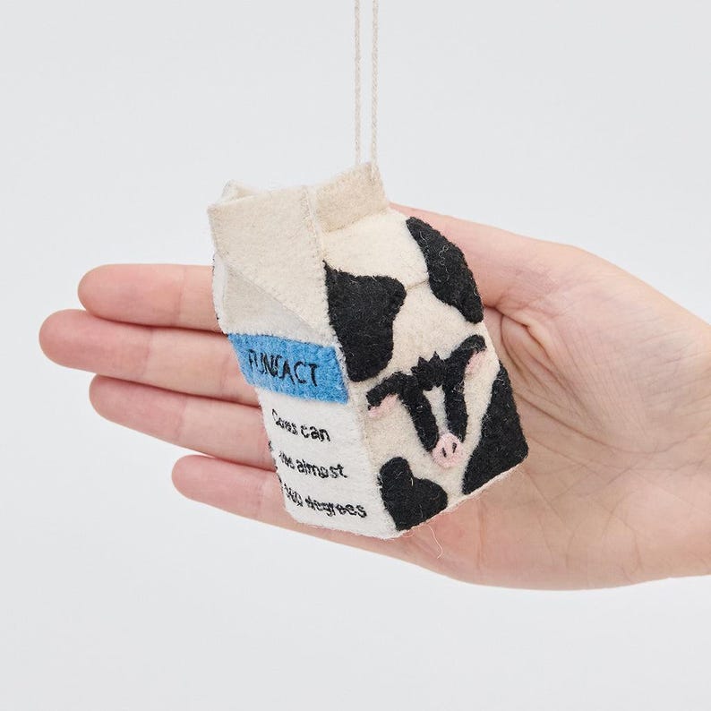 Craftspring School Milk Carton Ornament - Thumbnail 2