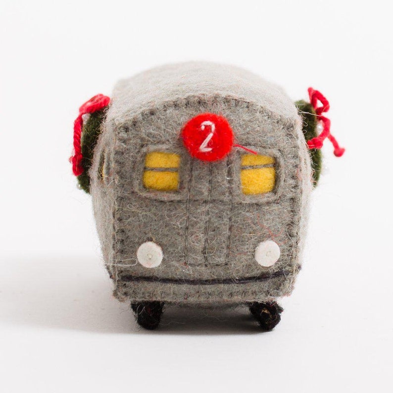 Felt Subway Ornament Holiday Ride 2 Train Subway Car Felt Etsy