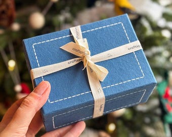 Signature Gift Box, Collectible Box, Blue Box, Wrapping