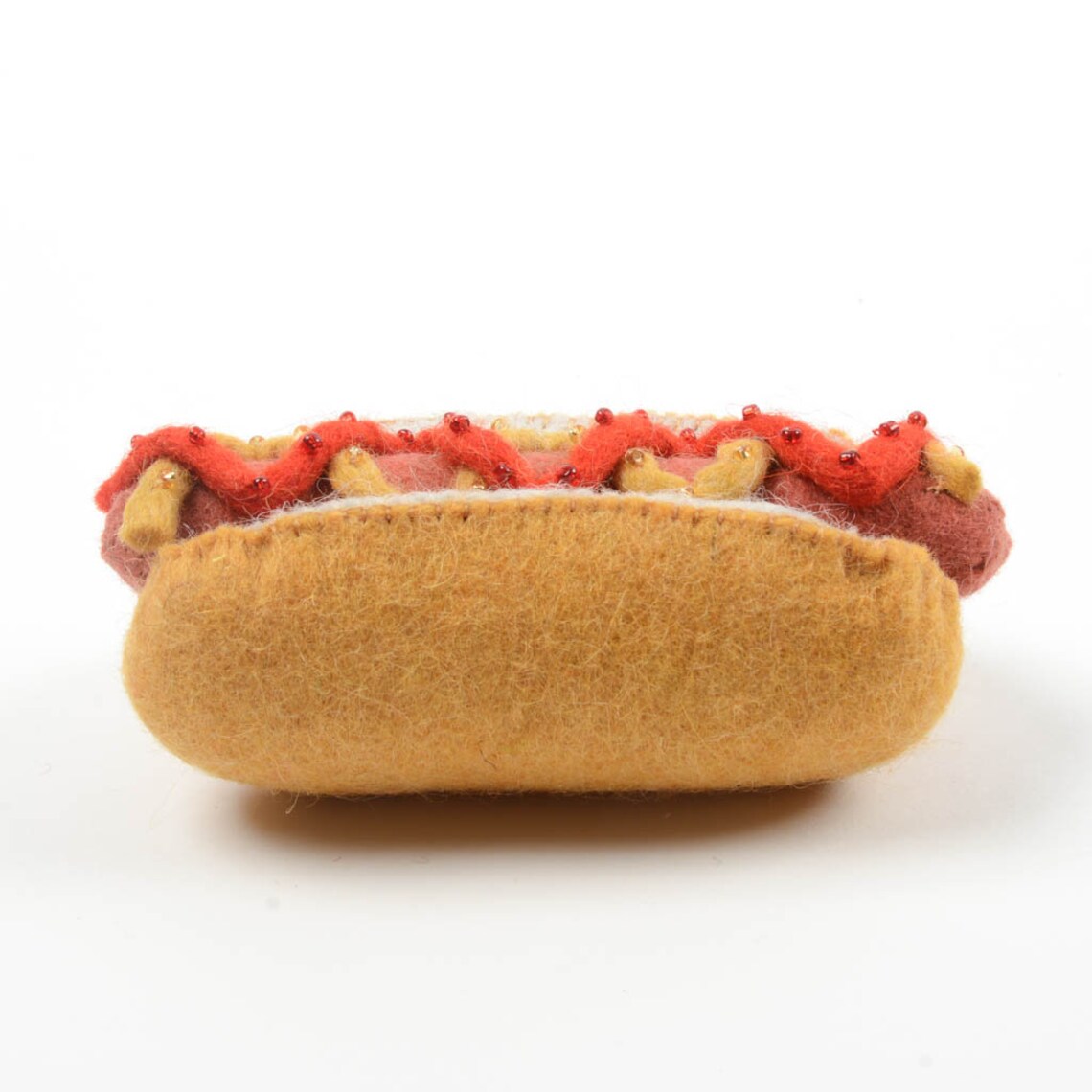 Felt Hot Dog Ornament Hot Dog avec ketchup et ornement de Etsy