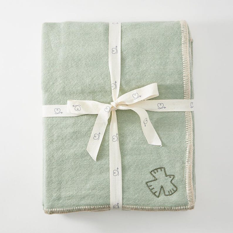 Craftspring Jacquard Merino Wool Throw - Thumbnail 5