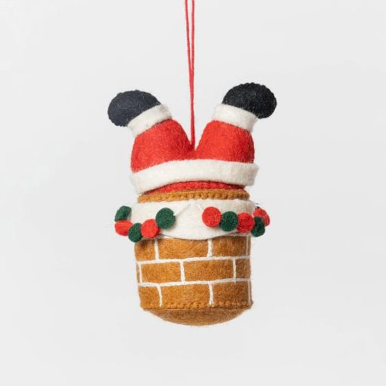 Craftspring Chimney Santa Ornament