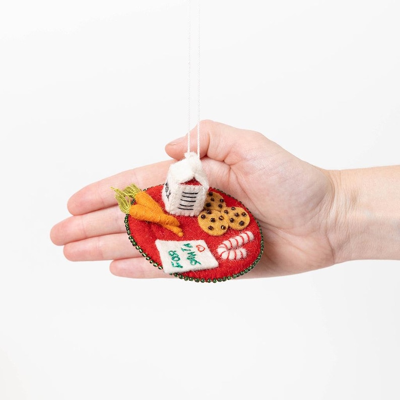 Craftspring Milk & Cookies for Santa Ornament - Thumbnail 3