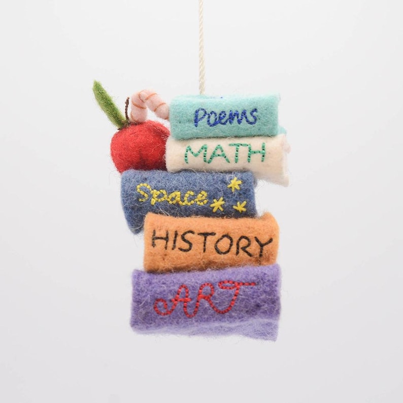 Craftspring Stack of Books Ornament - Thumbnail 2
