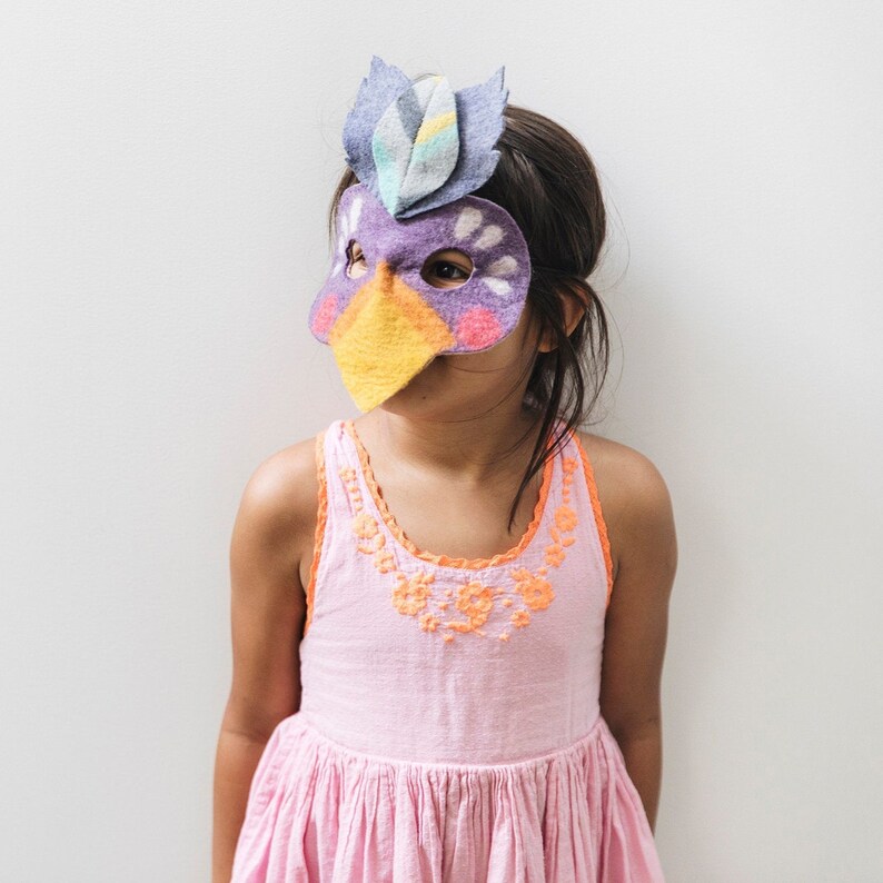 Carnival Dance Toucan Mask Felt Toucan Mask Felt Children/'s Mask