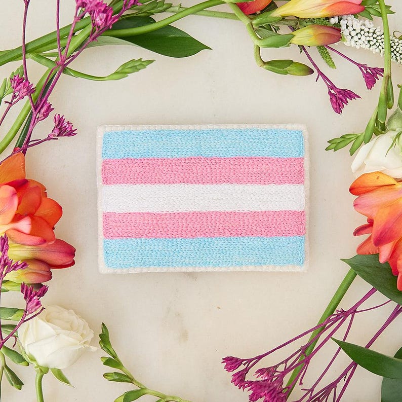 Craftspring Trans Pride Flag Ornament - Thumbnail 4