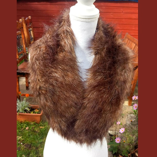 faux fur shawl target