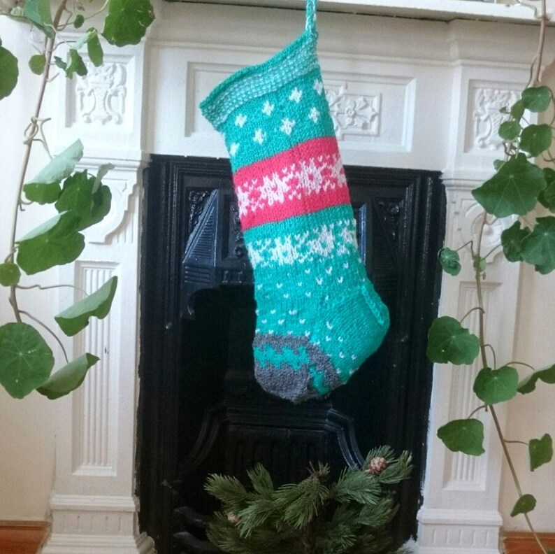 Cozy Designs Holiday Spirit Ethnic Family Socks Wall Hanging Ready to Ship Christmas Hand Knit Stockings Traditional Home Decor
