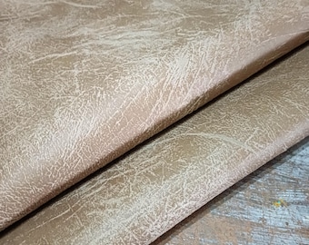 Old Look Faux Leather Fabric by Yard - 4 color