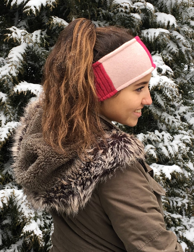 Ear Warmer Cashmere Ear Warmer Recycled Sweater Headband Etsy