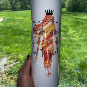 Throne of Glass Inspired: Glass Water Bottle