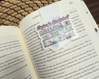 Pop Singer Magnetic bookmarks | Cute bookshelf bookmark  | bookish teacher gift | Book Lover gift | book club stocking stuffers