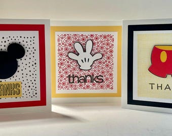 Mickey Mouse Mousekeeping Tip Envelopes - Mickey Mouse Thanks Card - Disney Mousekeeping Thanks - Disney Inspired Tip Envelope