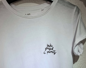 Personalizzare una t-shirt con un ricamo - Laboratorio di Stile