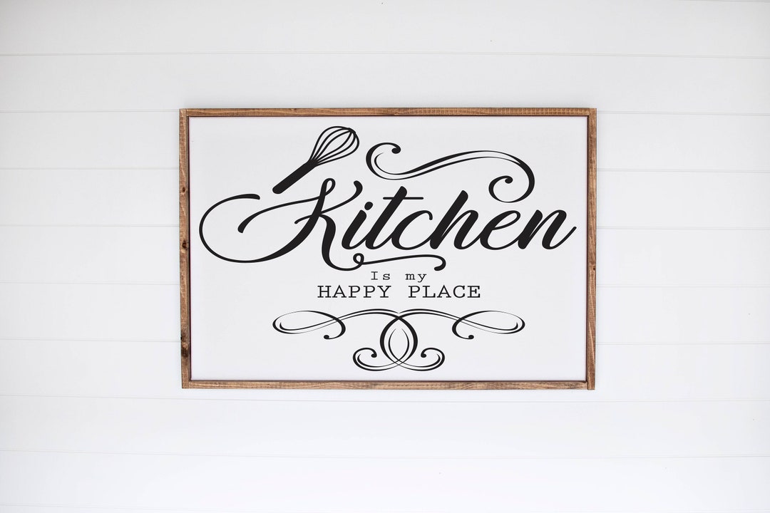 Kitchen Sign, Kitchen Decor, Kitchen Wall Decor, Kitchen Wooden Decor ...