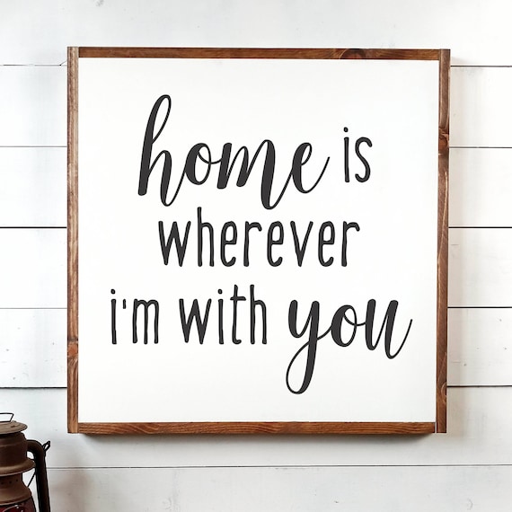 Frame Home Is Wherever You Are