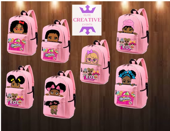 custom book bags