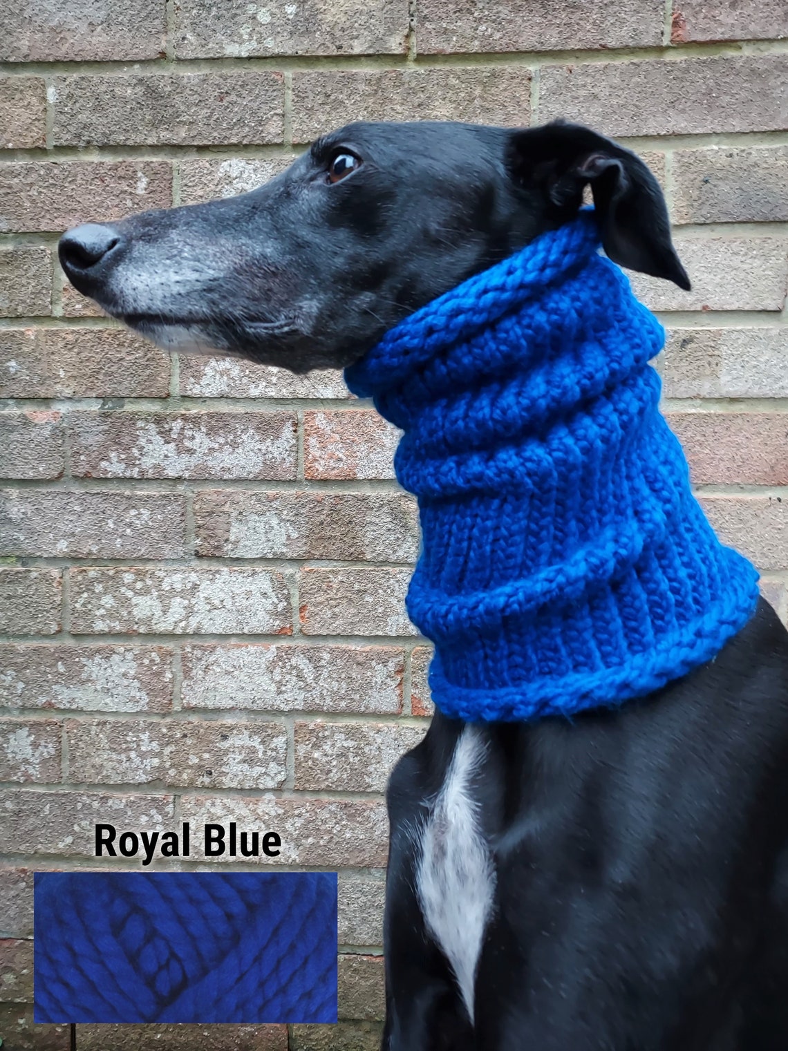 Greyhound Lurcher Whippet Snood Neck Warmer / Scarf. Etsy