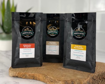 Pack sélection de cafés des Amériques - Cadeaux pour les amateurs de café - Cadeau café - Cadeaux pour les amateurs de café - Cadeau pour la fête des pères - Café Perkulatte